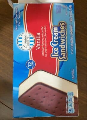 Vanilla Ice Cream Sandwiches