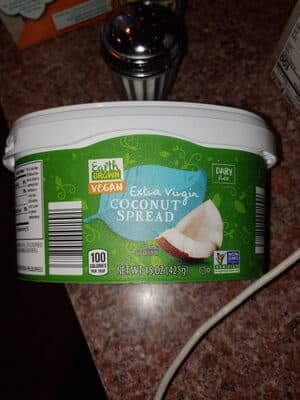 Coconut spread