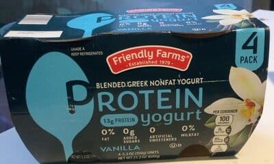 Blended Greek Nonfat Yogurt Protein Vanilla