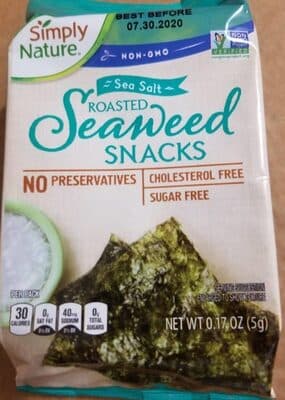 Roasted Seaweed snacks