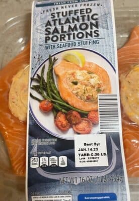 Stuffed Atlantic Salmon