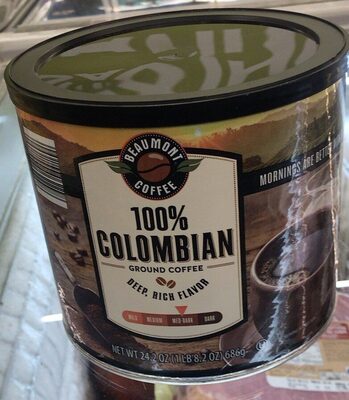 100% Colombian Ground Coffee