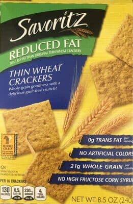 Thin Wheat Crackers