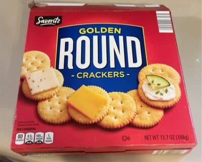 Golden Round Crackers