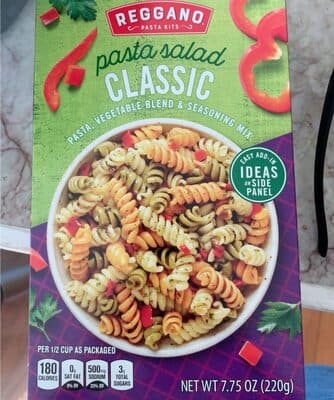 Classic Pasta, Vegetable Blend & Seasoning Mix Pasta Salad