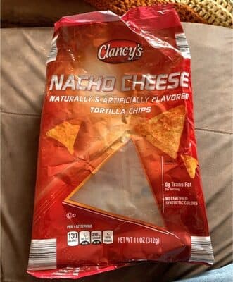 Nacho Cheese Tortilla Chips