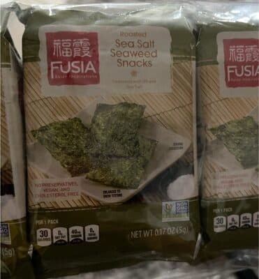 Sea Salt Seaweed Snacks