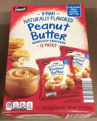 Peanut Butter Sandwich Crackers