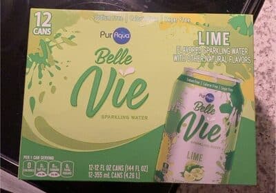 Lime Sparkling Water