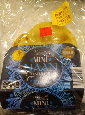 Mini Naan Flat bread