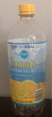 Flavored water beverage
