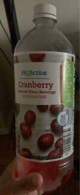 Cranberry Flavored Water Beverage