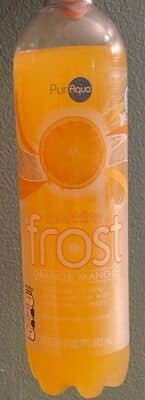 Orange Mango Flavored Sparkling Frost Water Beverage