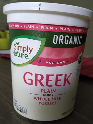 Plain Whole Milk Greek Yogurt