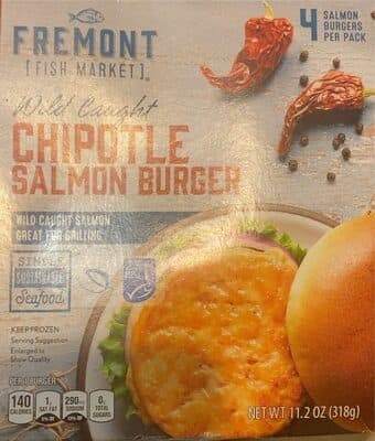 Wild Caught Chipotle Salmon Burger