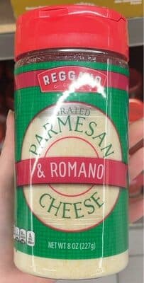 Grated Parmesan And Romano Cheese