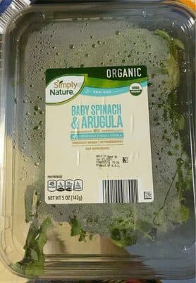 Baby Spinach & Arugula Mix