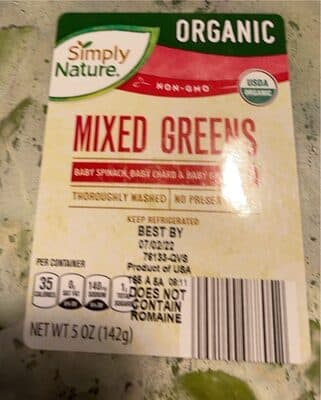 Mixed Greens