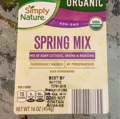Spring mix