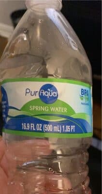 Spring water