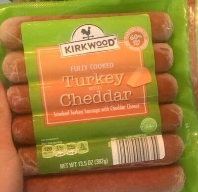 Turkey With Cheddar Sausage
