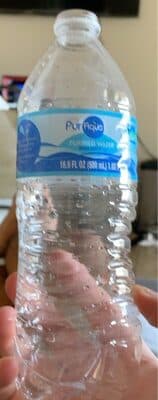 Purified Water with Minerals Added for Taste