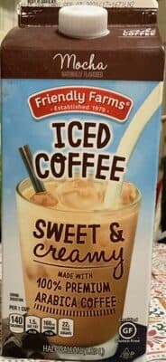 Mocha Sweet & Creamy Iced Coffee