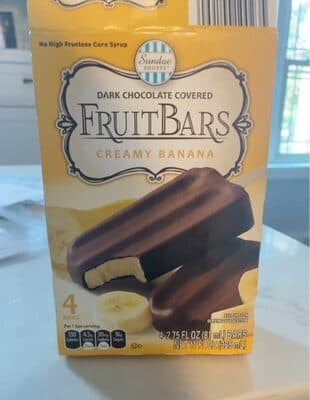 Fruit Bars Creamy Banana