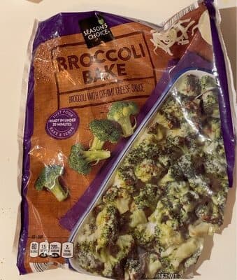 Broccoli Bake In A Creamy Cheesy Sauce