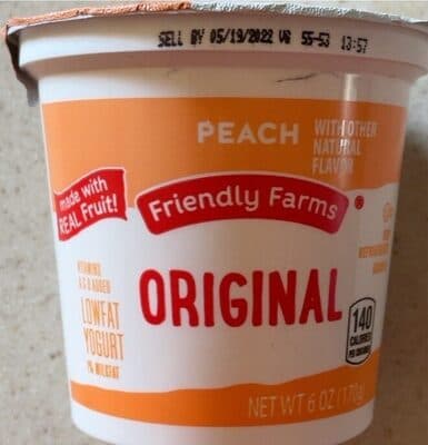 Peach Yogurt