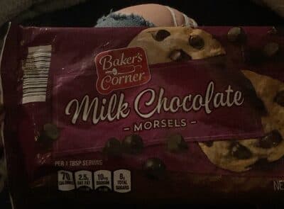 Milk chocolate morsels