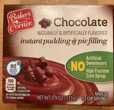 Chocolate Instant Pudding & Pie Filling