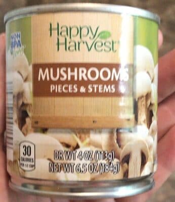 Mushroom Pieces & Stems