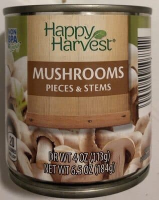 Mushroom Pieces & Stems