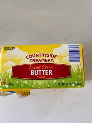 Sweet cream butter salted