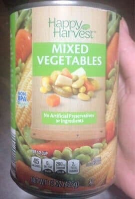 Mixed vegetables
