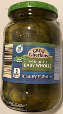 Baby Wholes Kosher Dill