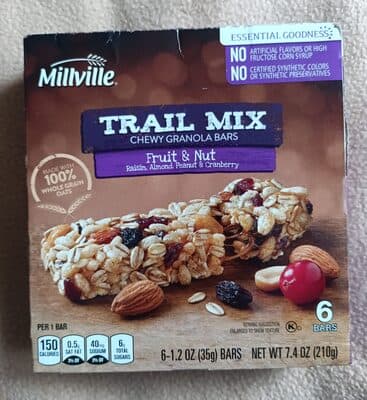 Trail Mix Chewy Granola Bar