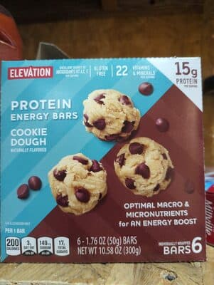 Protein Energy Bars Cookie Dough