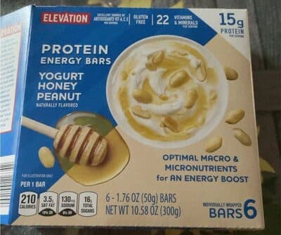 Yogurt Honey Peanut Protein Bars