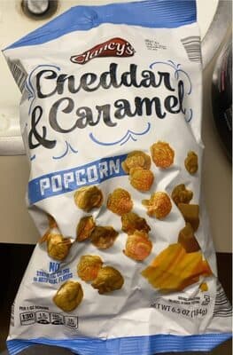 Cheddar And Caramel Popcorn