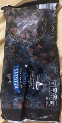 Dark chocolate chunks