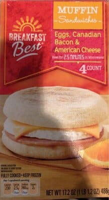 Muffin sandwich