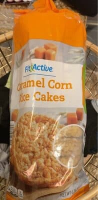 Caramel Corn Rice Cake