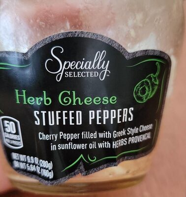 Herb Cheese Stuffed Peppers