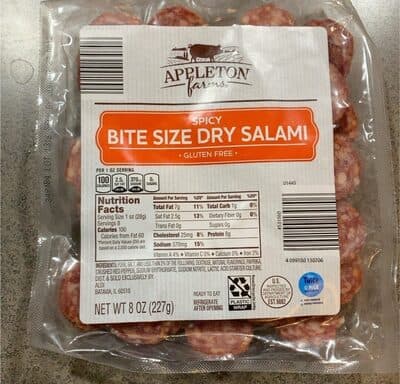 Bite Size Dry Salami