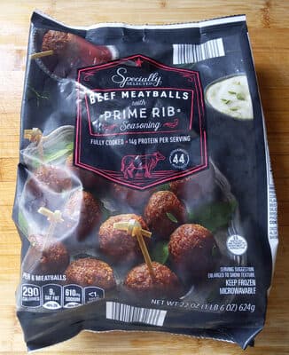 Beef Meatballs With Prime Rib Seasoning