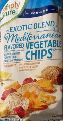 Mediterranean Vegetable Chips