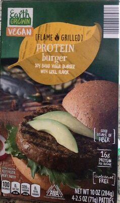 Flame Grilled Protein Burger