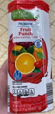 Fruit punch drink mix